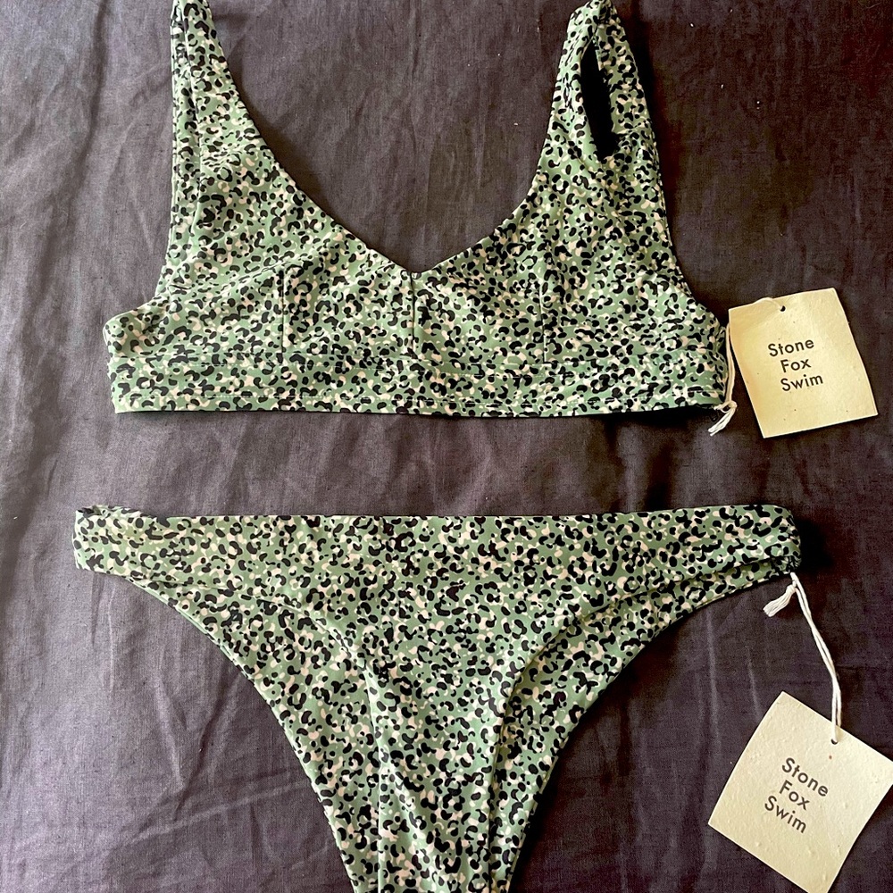 STONE FOX SWIM BIKINI SET NWT✨
